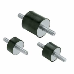Cylindrical vibration damper 25X20mm M8 AMA