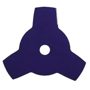 Three tooth disc for brush cutter