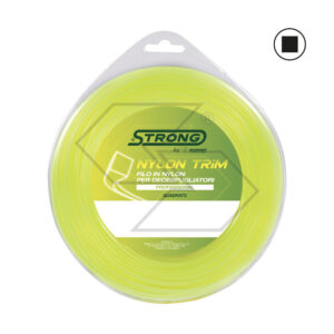 Strong 3.0 50m Yellow Square Brushcutter Line
