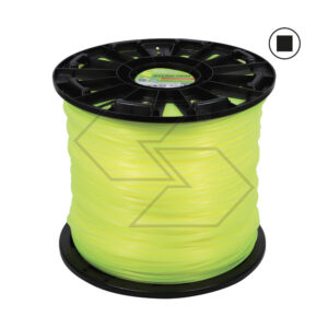 Strong Brushcutter Line 3.3 8kg Yellow Square