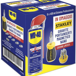 WD40 Spray 400ml SVITOL PZ.6 + Free Screwdriver
